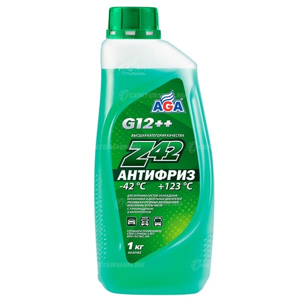 AGA Z 42 G12 антифриз (зелёный) 1кг.